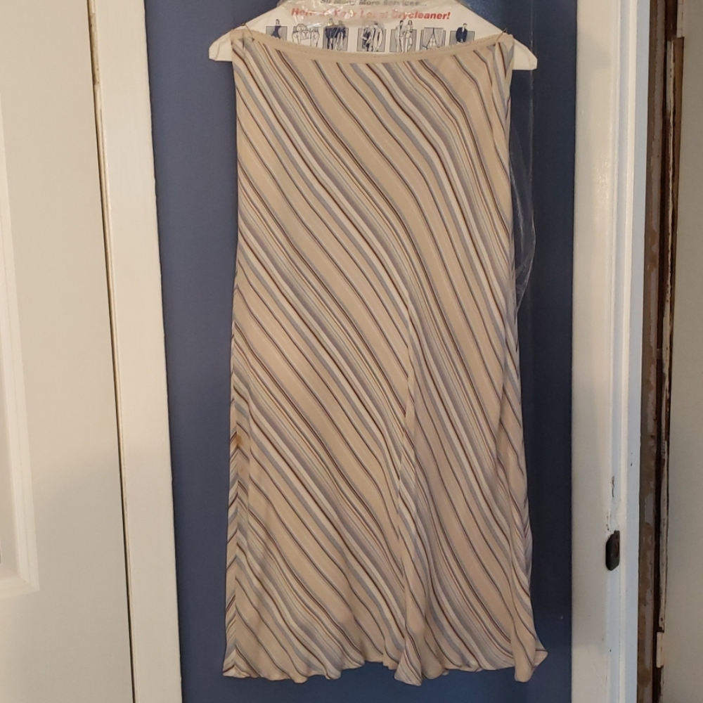 100% silk skirt with built in slip